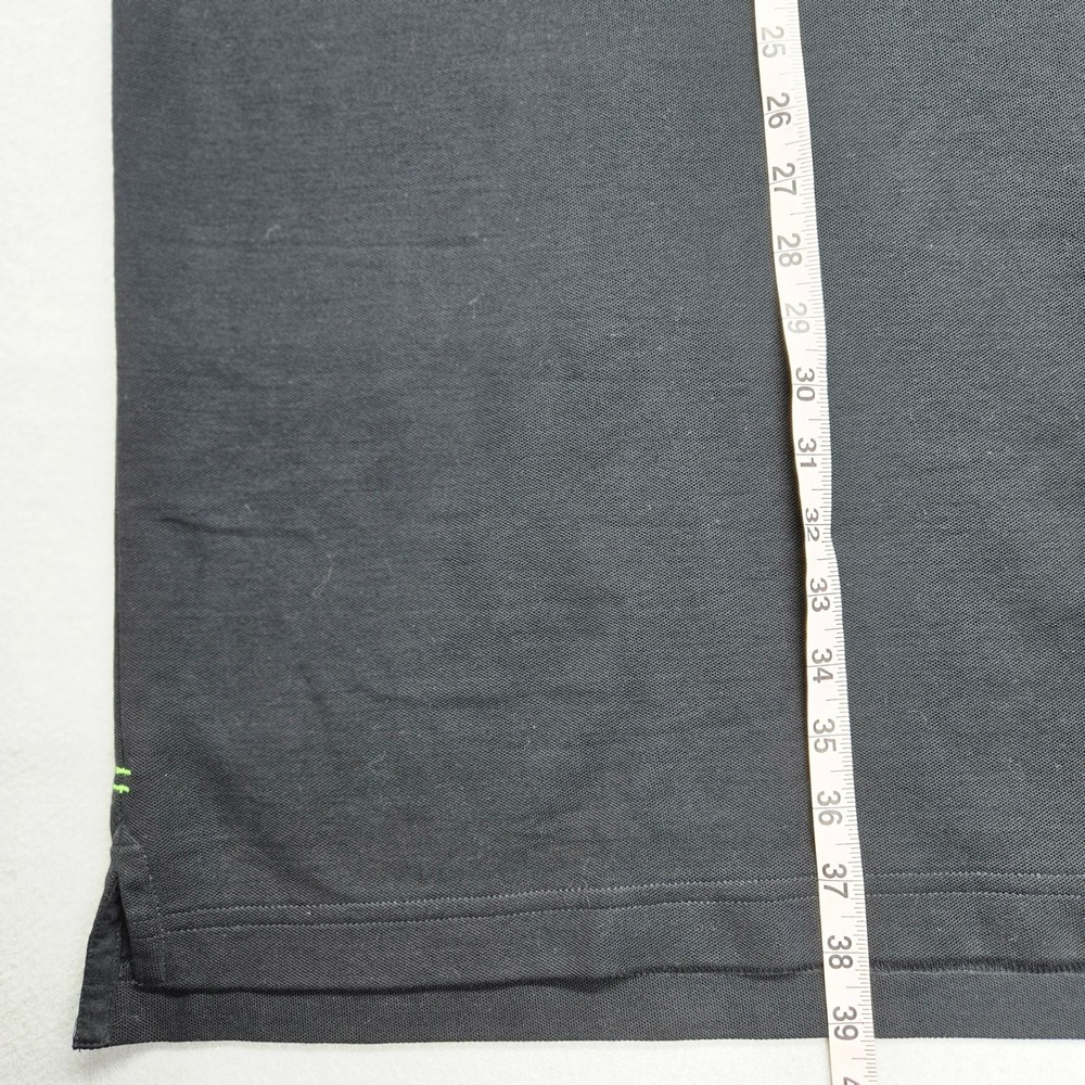 Psycho Bunny Black Blue Contrast Trim Pima Cotton Polo Shirt EUC Big & Tall 4XLT - Picture 11 of 14